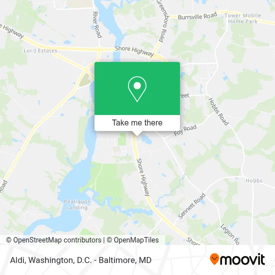 Aldi map