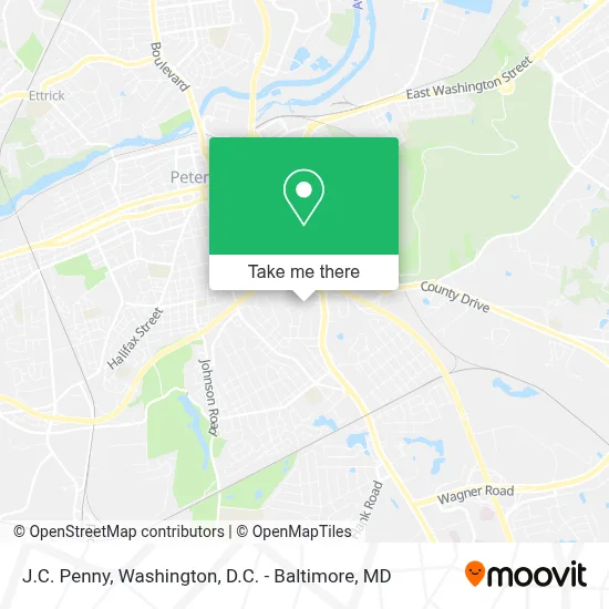 J.C. Penny map