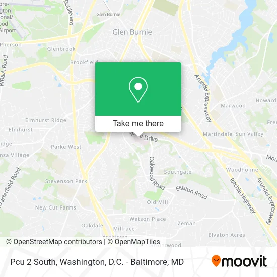 Pcu 2 South map