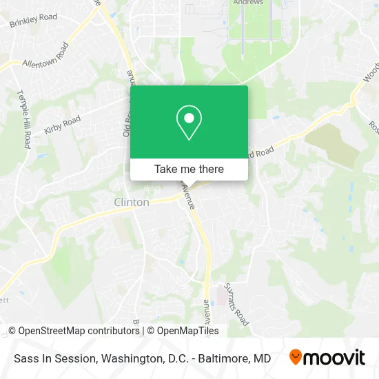 Sass In Session map