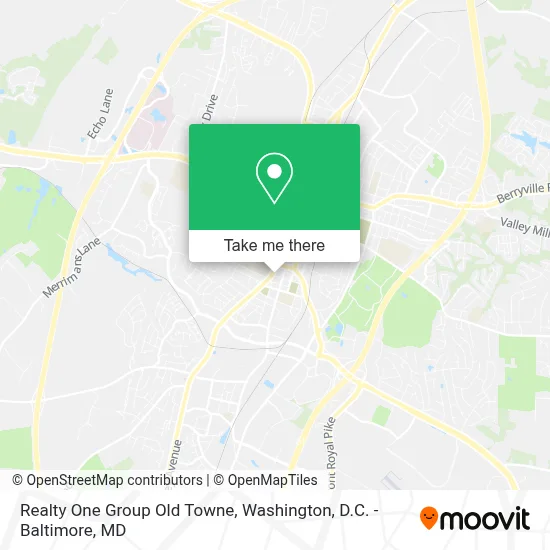 Realty One Group Old Towne map