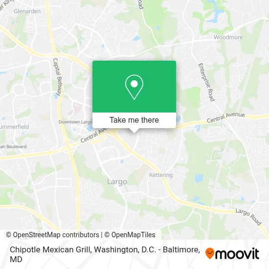 Chipotle Mexican Grill map