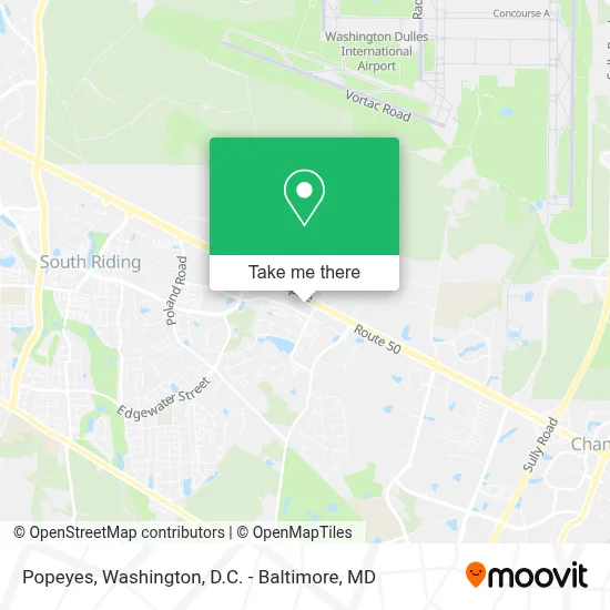 Popeyes map