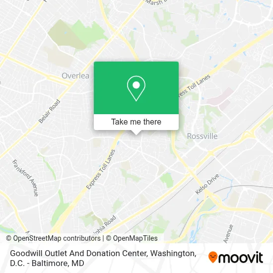 Goodwill Outlet And Donation Center map