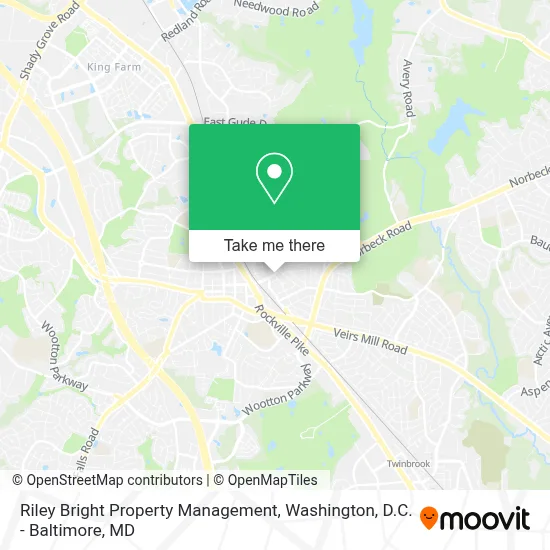 Riley Bright Property Management map