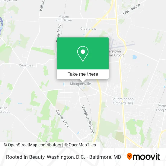 Rooted In Beauty map
