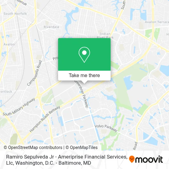 Ramiro Sepulveda Jr - Ameriprise Financial Services, Llc map