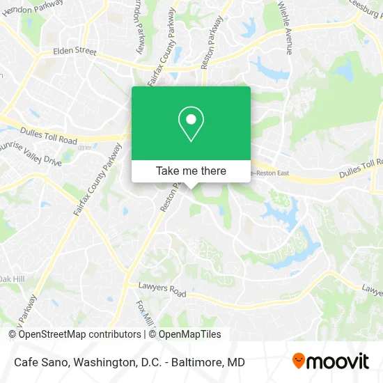 Cafe Sano map