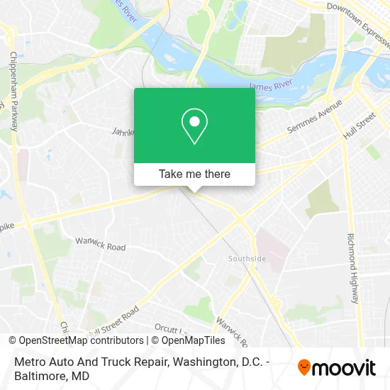 Metro Auto And Truck Repair map