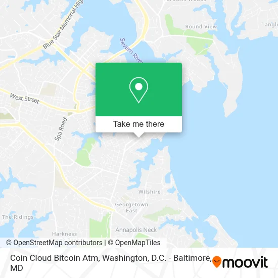 Coin Cloud Bitcoin Atm map