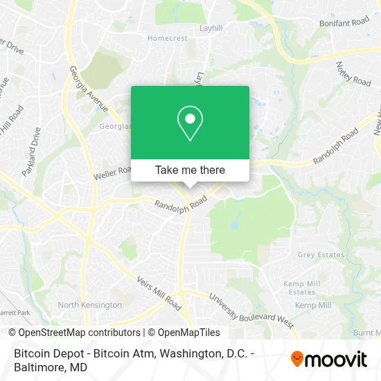 Bitcoin Depot - Bitcoin Atm map