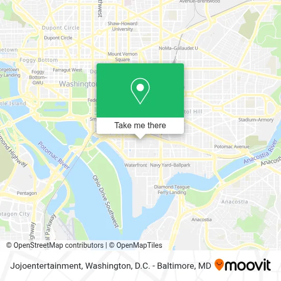 Jojoentertainment map