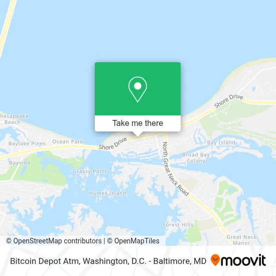 Bitcoin Depot Atm map