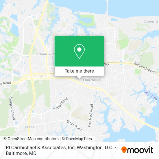Rl Carmichael & Associates, Inc map