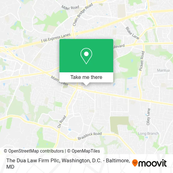 The Dua Law Firm Pllc map