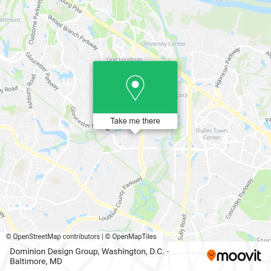 Dominion Design Group map