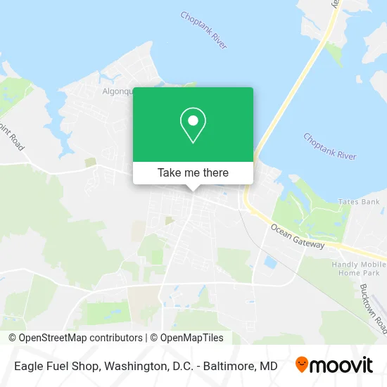 Eagle Fuel Shop map