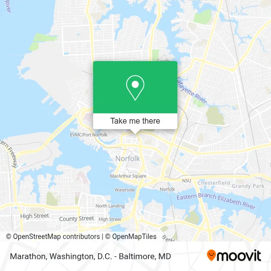 Marathon map