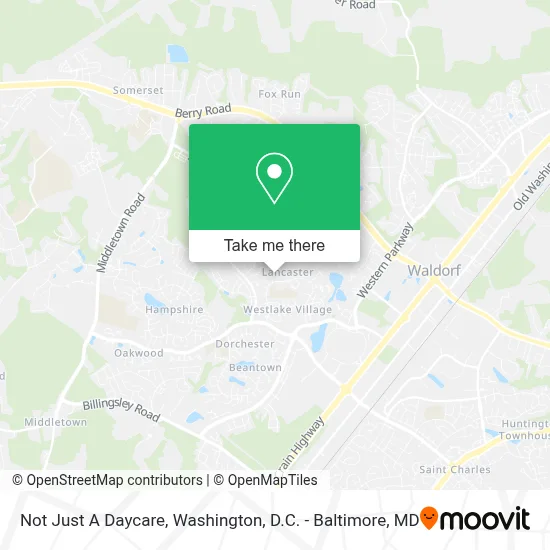 Not Just A Daycare map
