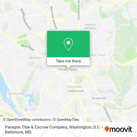 Paragon Title & Escrow Company map