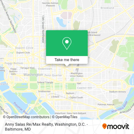 Anny Salas Re/Max Realty map