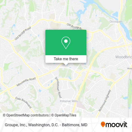 Groupe, Inc. map