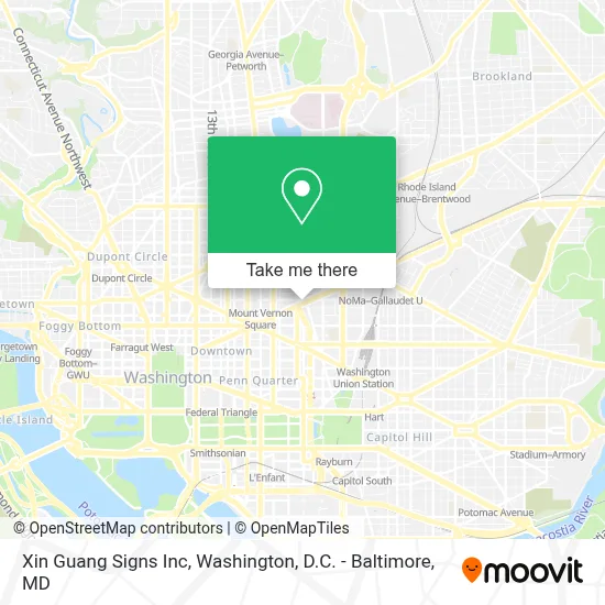 Xin Guang Signs Inc map