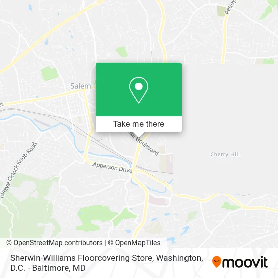 Sherwin-Williams Floorcovering Store map