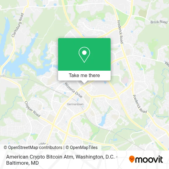 American Crypto Bitcoin Atm map