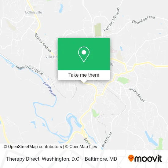 Therapy Direct map