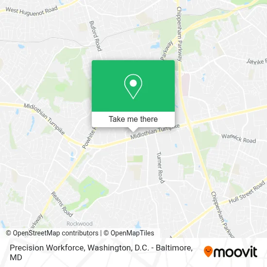 Precision Workforce map