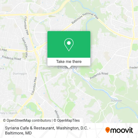 Syriana Cafe & Restaurant map