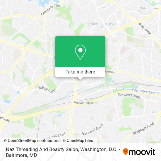 Naz Threading And Beauty Salon map
