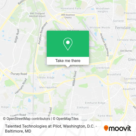Talented Technologies at Pilot map