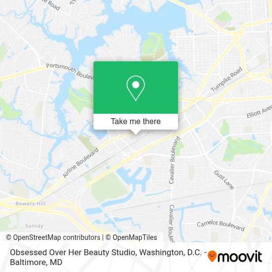 Obsessed Over Her Beauty Studio map