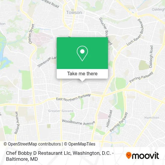 Chef Bobby D Restaurant Llc map