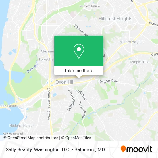 Sally Beauty map