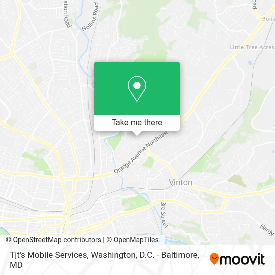 Tjt's Mobile Services map