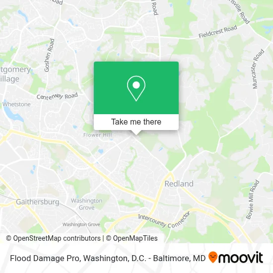 Flood Damage Pro map