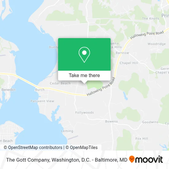 The Gott Company map