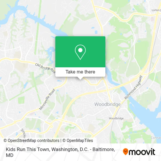 Kids Run This Town map