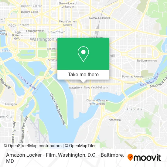 Amazon Locker - Film map