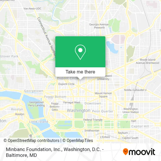 Minbanc Foundation, Inc. map