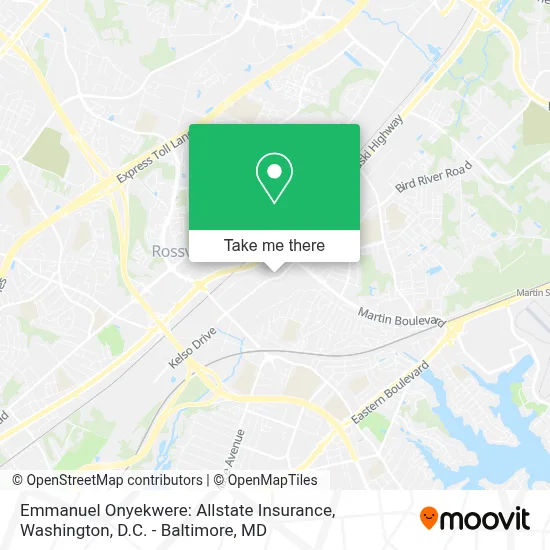 Emmanuel Onyekwere: Allstate Insurance map