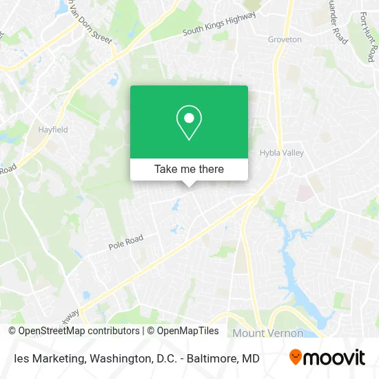 Ies Marketing map