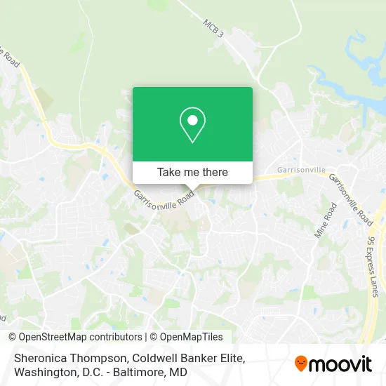 Sheronica Thompson, Coldwell Banker Elite map