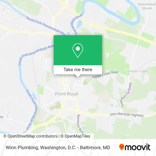 Winn Plumbing map