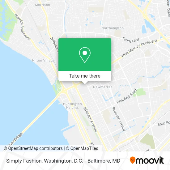 Simply Fashion map
