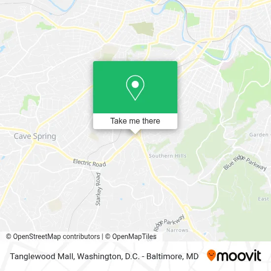 Tanglewood Mall map