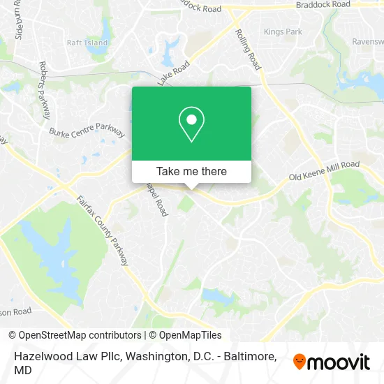 Hazelwood Law Pllc map